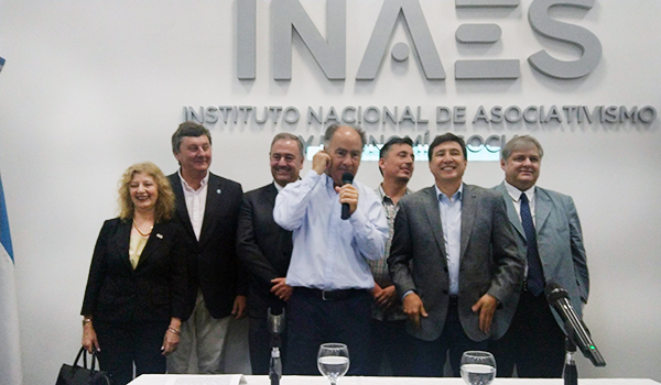 Mario Cafiero, presidente del INAES